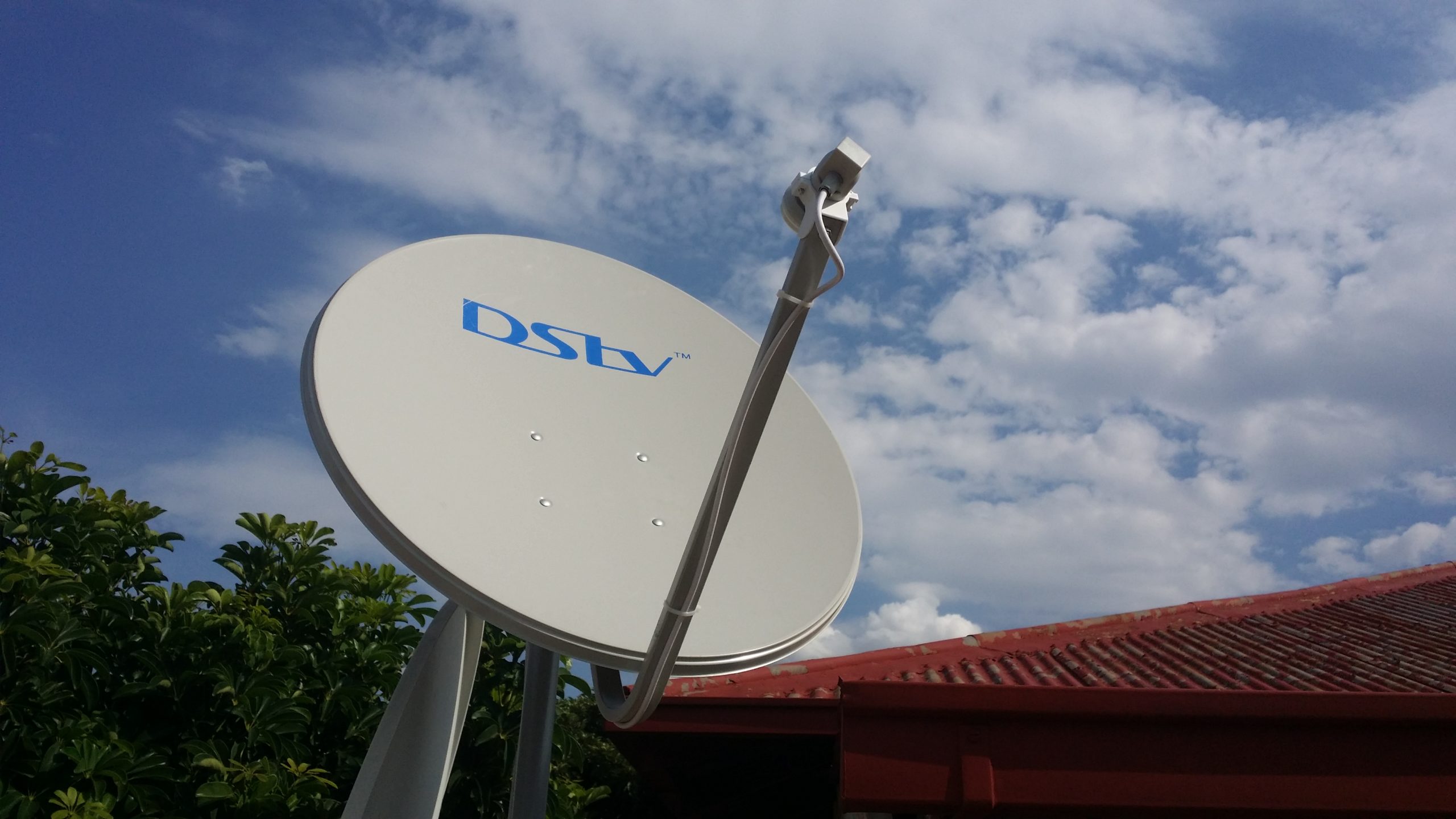 dstv dish aligned for signal